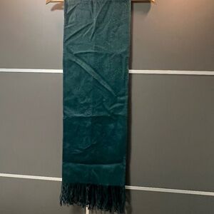 Baby Alpaca & Lambswool Green Scarf